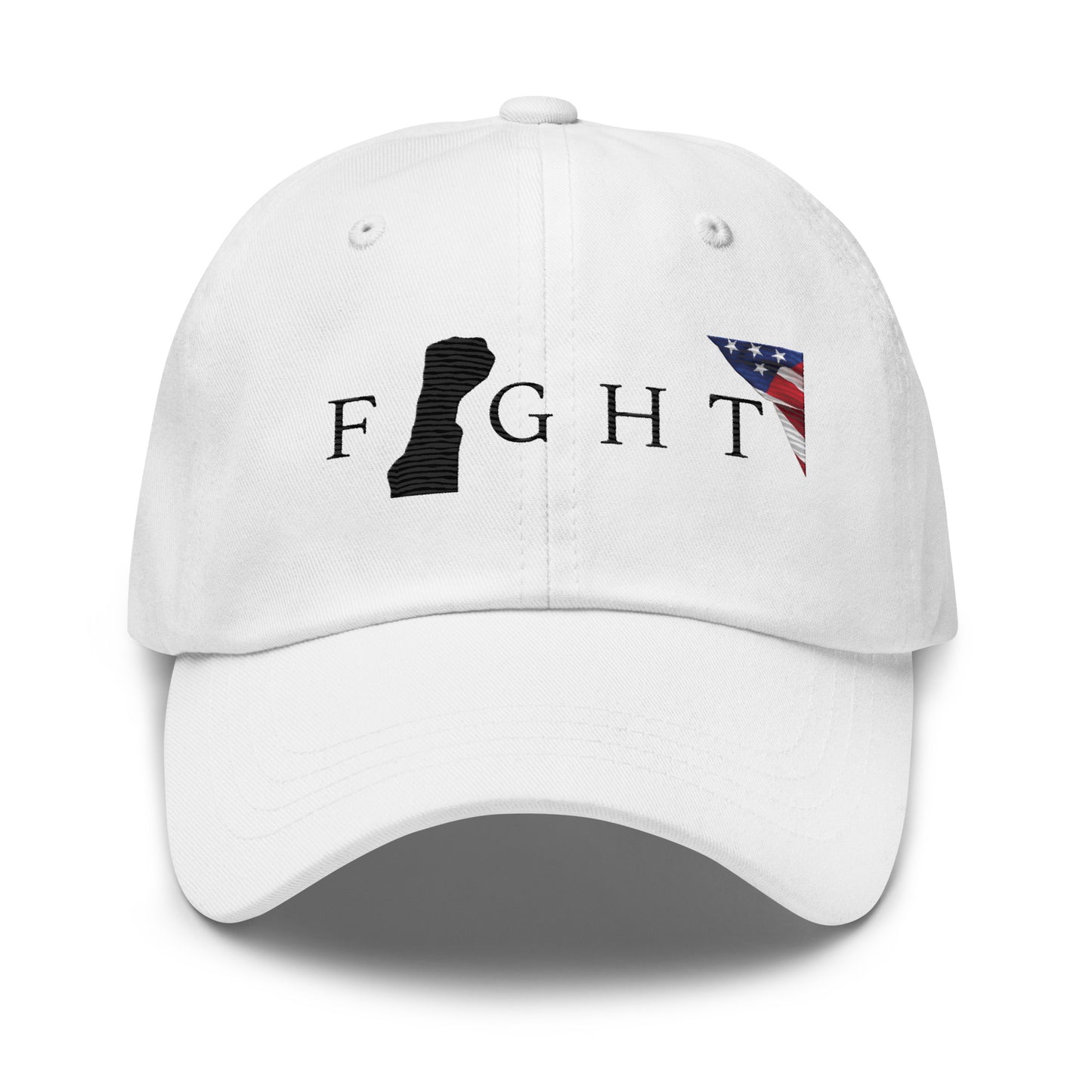 Trump Fight 713 Baseball Hat Black Print